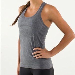 Lululemon Dark Grey Swiftly Tech Tank